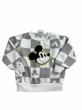 Disney Mickey Mouse Checkered pull over